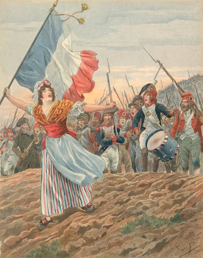 France - La Marseillaise - Jacques Marie Gaston Onfray de Breville (Job)